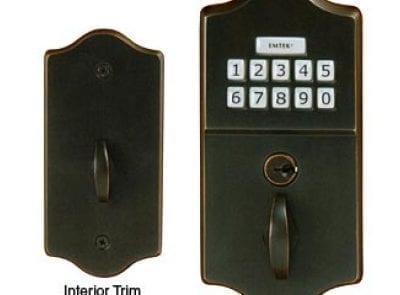 Emtek digital deadbolt